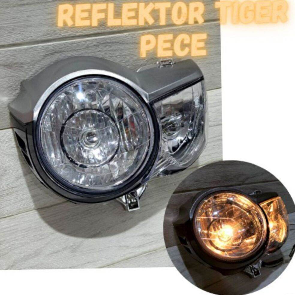 LAMPU DEPAN TIGER PECE REFLEKTOR TIGER PECE