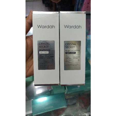 Crystal secret day cream & night cream