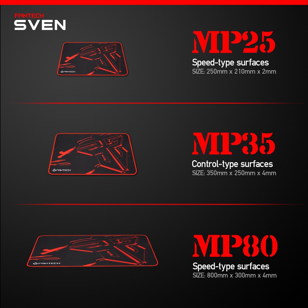 Mousepad Gaming Fantech Sven MP25 Mouse Pad