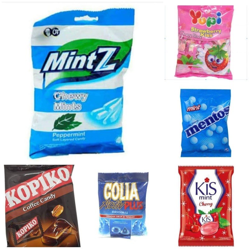 

Permen Kiss-golia-mentos-kopiko-mintz