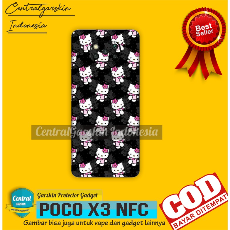 Garskin Pocophone X3 Poco X3 -  KITTY [central garskin]