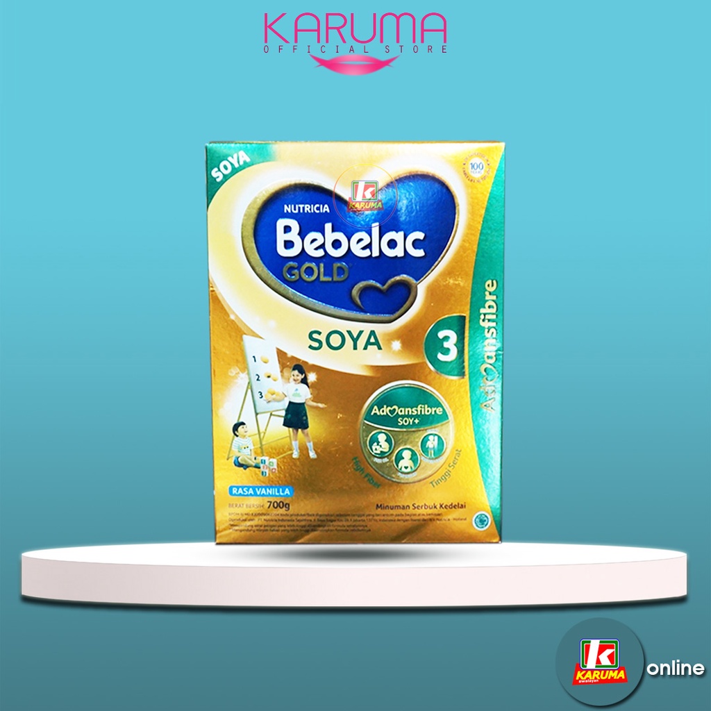 

Bebelac Gold 3 Soya Vanilla 700gr | Nutricia Bebelac Gold Soya