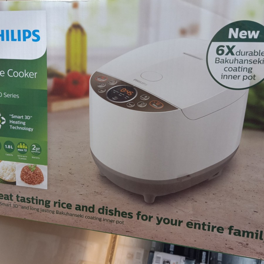 Magic Com Rice Cooker Philips Digital HD 4515 HD4515 Tipe Terbaru Penanak Nasi