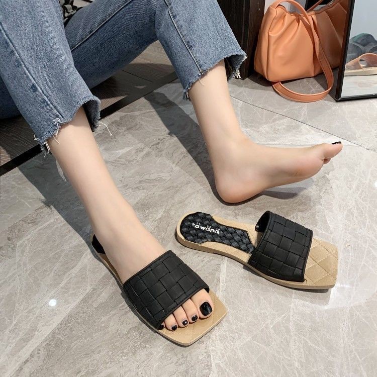 Bisa COD Simple Woven Style Flip Flops 1568