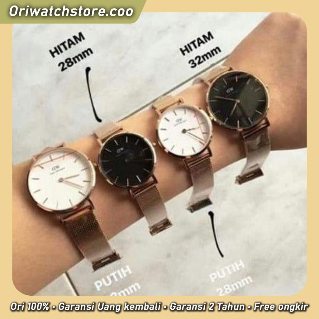 TERLARIS DW ORI GARANSI JAM TANGAN WANITA DANIEL WELLINGTON PETITE