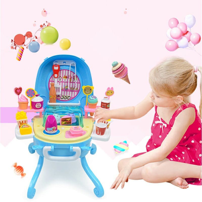 Mainan edukasi ICE CREAM SHOP KOPER jual jualan es krim KADO hadiah