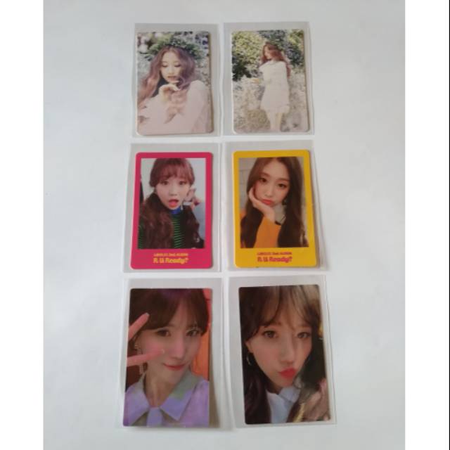 Photocard Lovelyz (A New Trilogy, R U Ready, Healing)