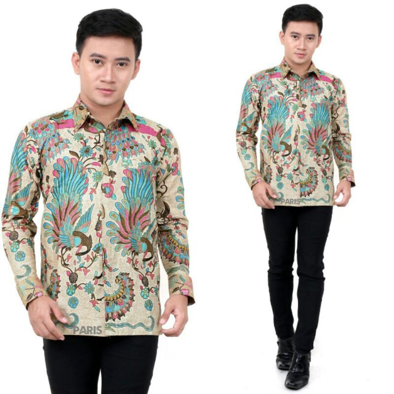 Maura Couple - Sania Ruffle Batik Couple Ori Ndoro Jowi DNT-Kemeja meraktoska
