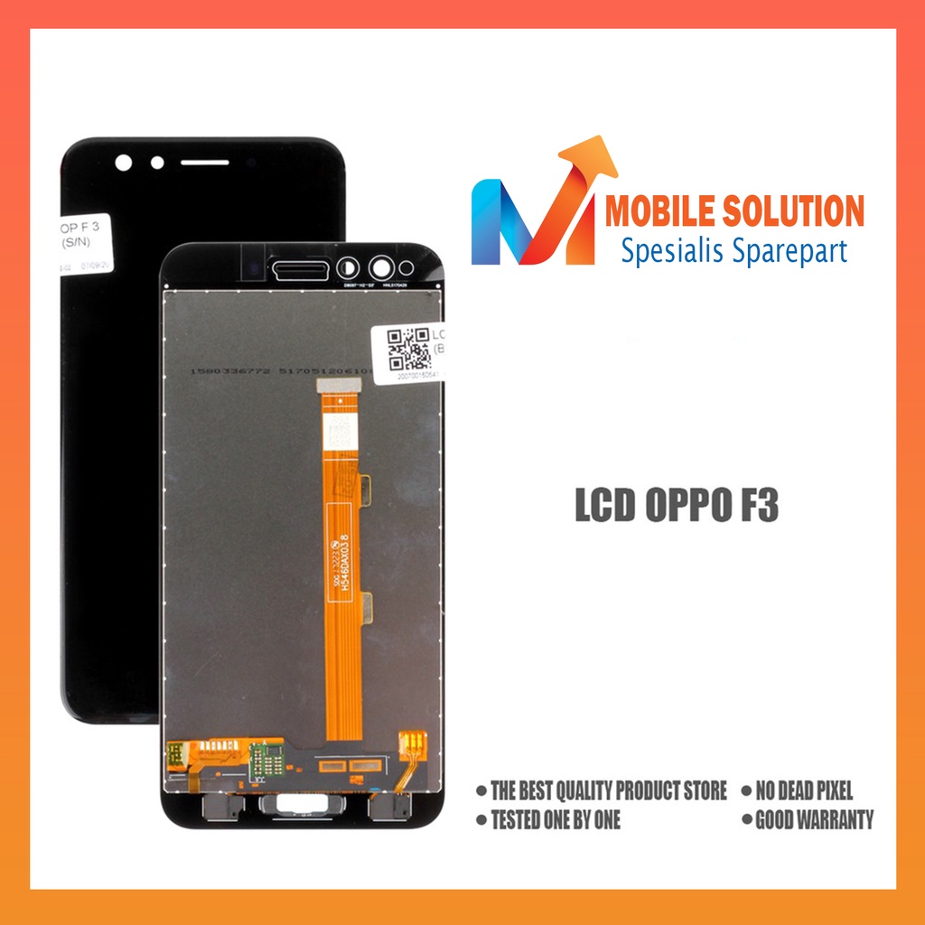 Grosir LCD Oppo F3 ORIGINAL 100% Fullset Touchscreen - Parts Kompatibel Dengan Produk Oppo Garansi 1 Bulan + Packing / Bubbel