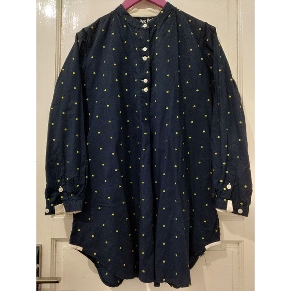 Atasan Blouse Tunik Top Polkadot [PRELOVED]