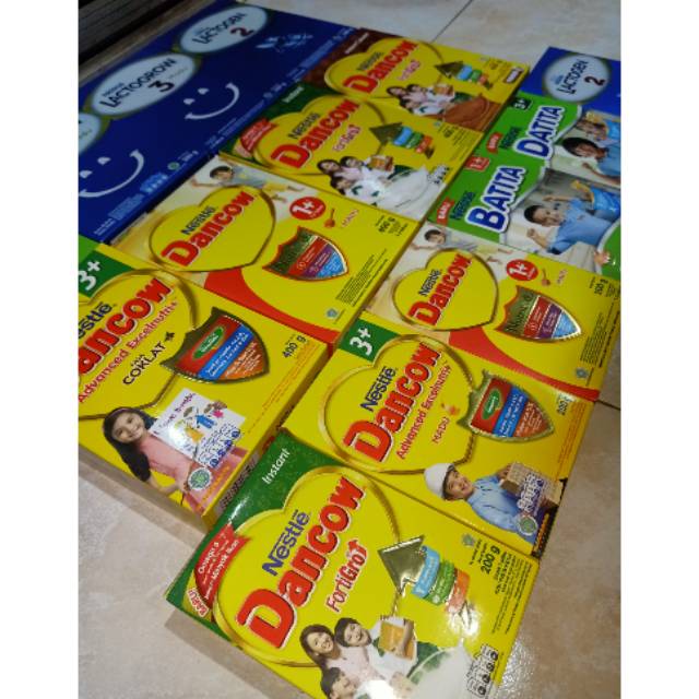 SUSU ANAK DANCOW, BATITA, DATITA, LACTOGEN, LACTOGROW