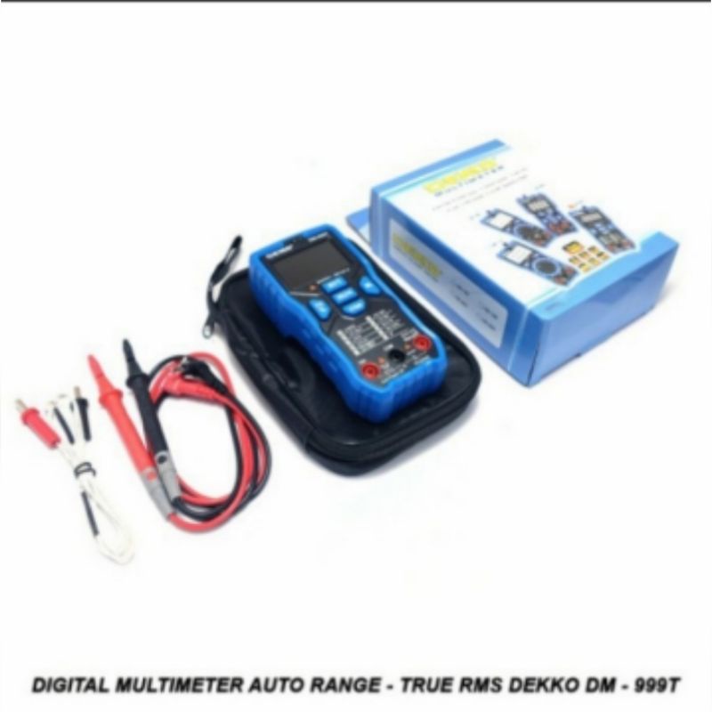 Digital multimeter dekko DM-999T auto range true RMS original Dekko