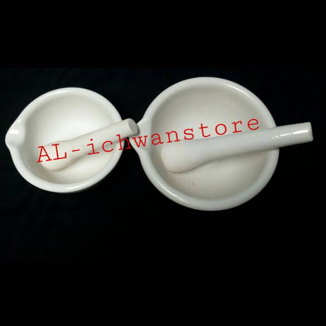 Mortir stamper Penumbuk / Penggerus obat Diamater 10cm