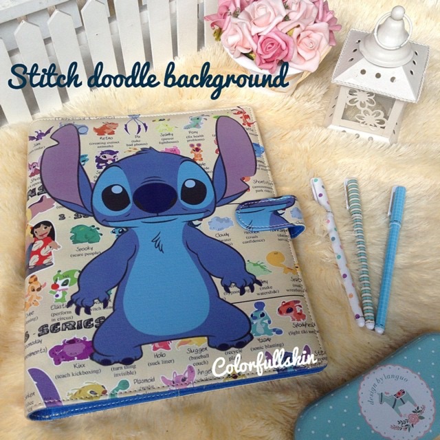 

Binder Stitch doodle background