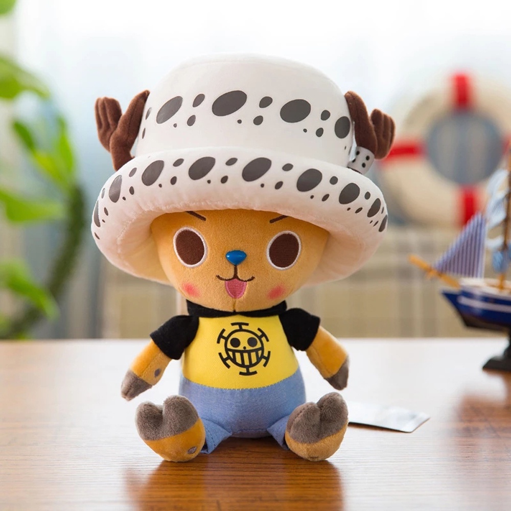 QUINTON Birthday Gift Chopper Plush Toys Cartoon Chopper Cosplay Luffy Plush Toys For Children Monkey D Luffy Tony Chopper Cute Toy Stuffed Toys Plush Doll Chopper Doll