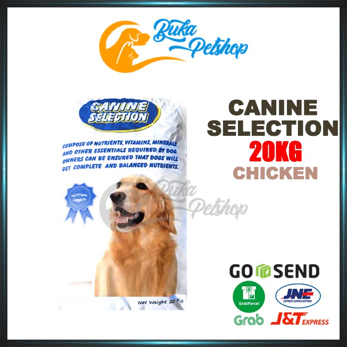 Makanan Anjing / Canine Selection Dog Chicken 20kg [ Gojek / Grab ]