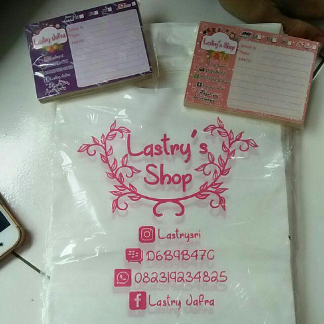 Plastik Plong Sablon Ukuran 30x40 Cm