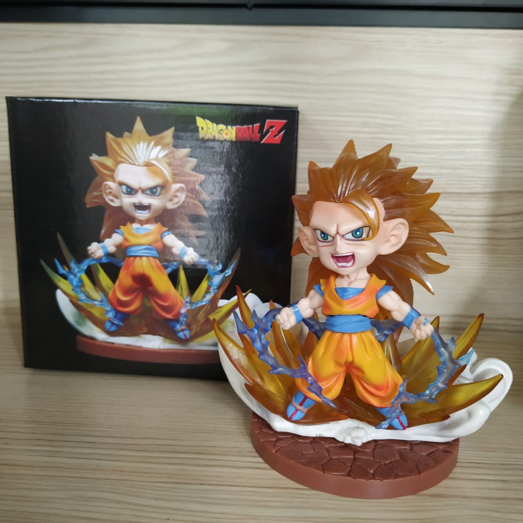 Figure Dragon Ball Z Goku Super Saiyan 3 Aura Effect