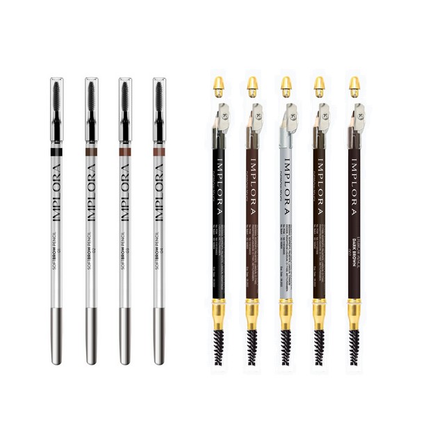 IMPLORA PENSIL ALIS | Black Brown Ash Grey | Pensil Alis