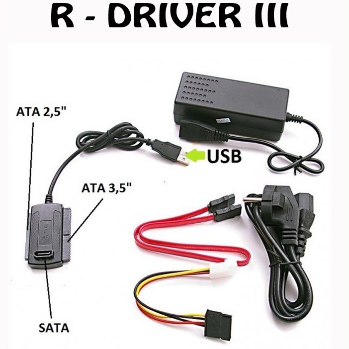 Trend-Conektor USB To Ide Sata IDE R-Driver III