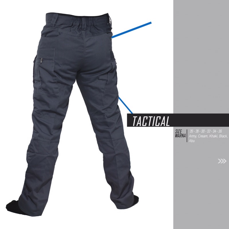 CELANA PDL PANJANG CELANA PRIA CARGO PANTS / CELANA CARGO  COWOK OUTDOOR TAHAN LUNTUR