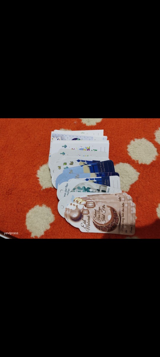 Hangtag Idul Fitri | Hangtag Hari Raya | Duplex+kraft | Hangtag Lebaran H45