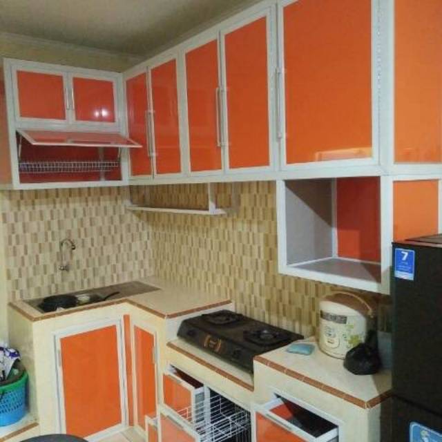 Kitchen Set Aluminium Acp Putih Png Maker - TWIN G Aluminium: Pantry