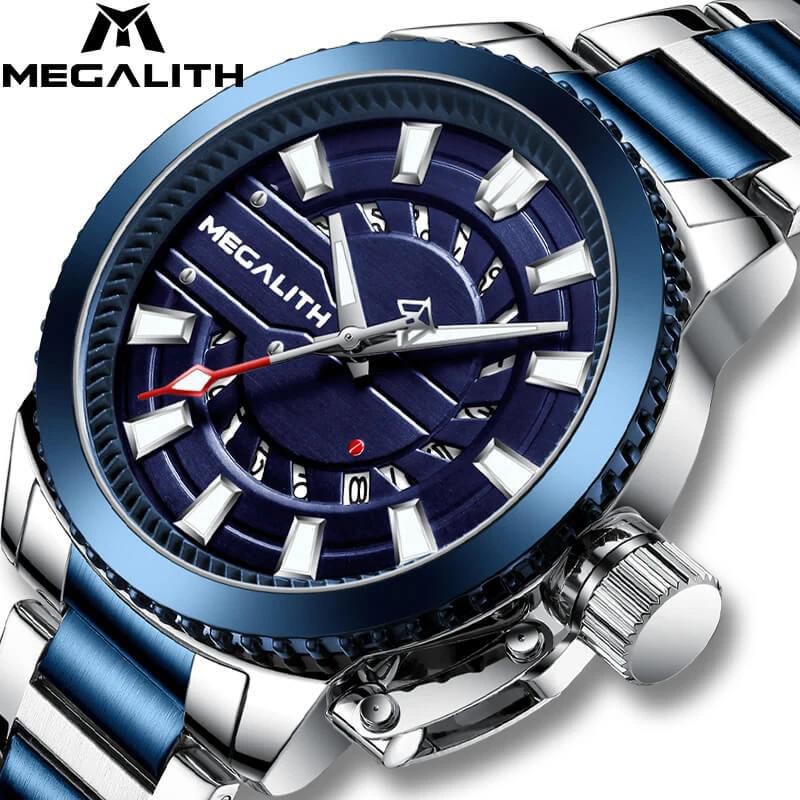 MEGALITH Jam Tangan Pria Stainless Steel