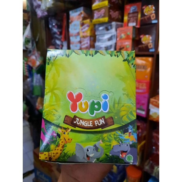 

Yupi jungle fun 1 box isi 24pcs