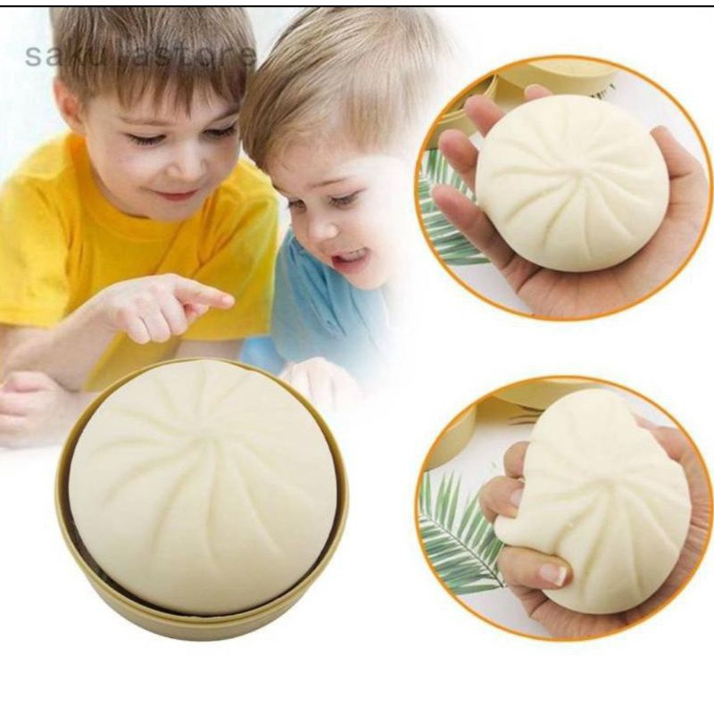 Mainan squishy bakpao simulasi/fake bakpao