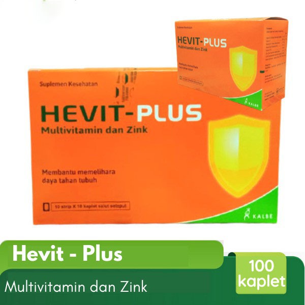 Hevit Plus Multivitamin dan Zinc