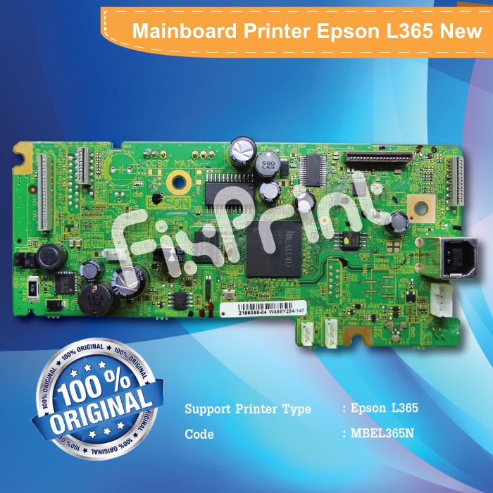 Mainboard Motherboard Printer Epson L365 WiFi, Logic Board Epson L365