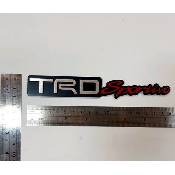 Emblem TRD Sportivo Aluminium