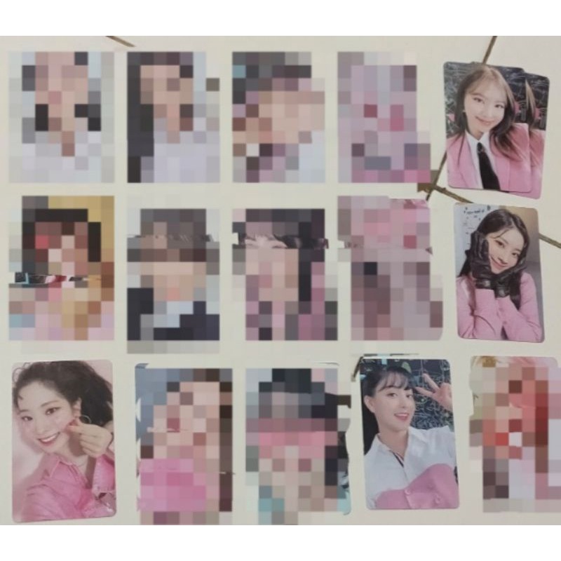 Twice Lucky Draw Photocard Nayeon Jihyo Dahyun
