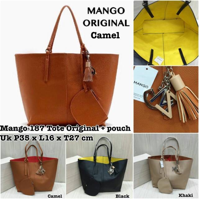 TAS MANGO TOTE SET POUCH ORIGINAL