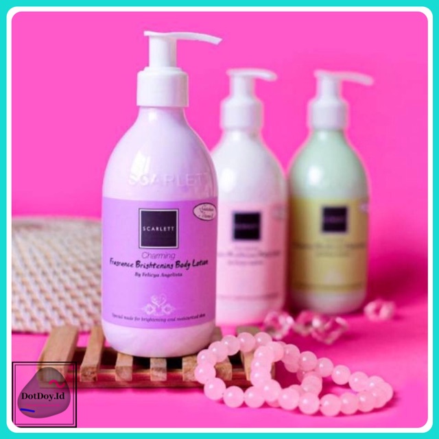BODY LOTION SCARLETT-SABUN BADAN PEMUTIH-PERAWATAN BADAN-SCARLETT WHITENING BODY LOTION