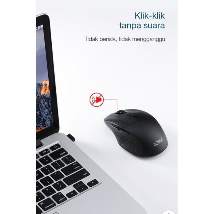 Mouse Wireless Usb Robot M320