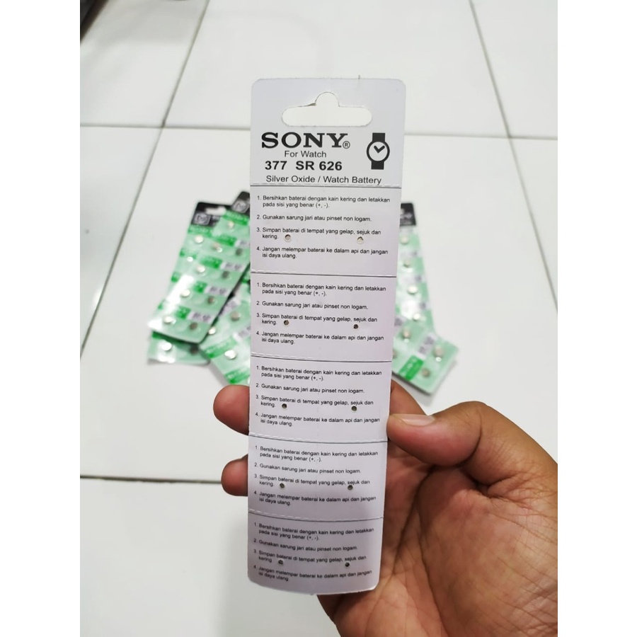 BATERAI JAM TANGAN SONY ORIGINAL