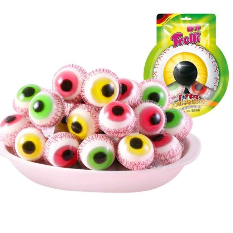 

[PROMO HNG34] [1PCS]Trolli Planet Gummy/Dragon Eye/Soccer Ball/Stella Ball/Duck Jelly/Sports Ball/Apel/Peach Terkini