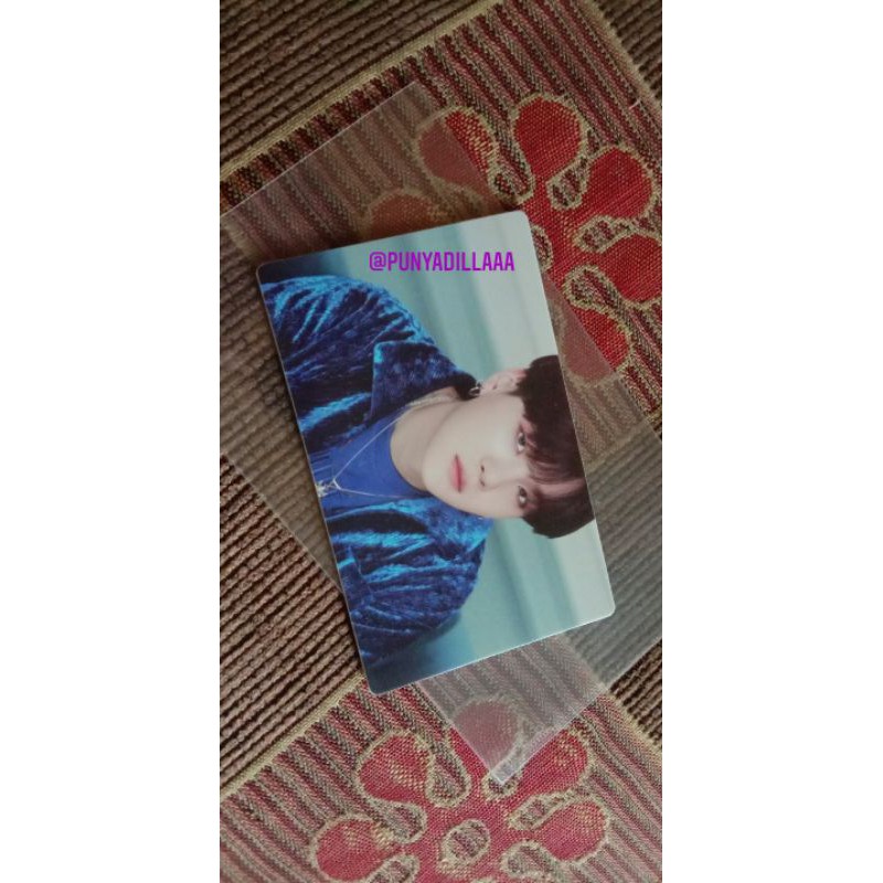 Photocard BTS Lucky Draw BE Suga (Close up version)
