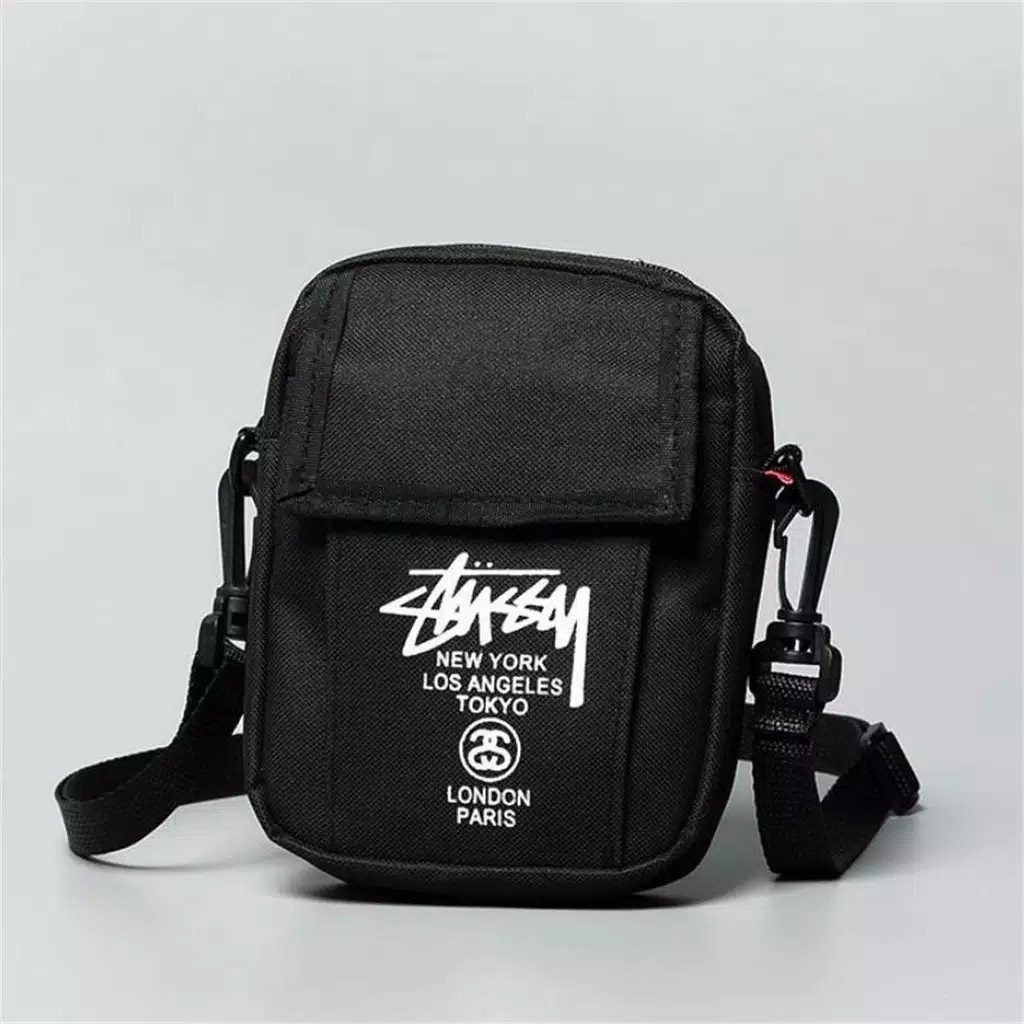 NAZRIL Tas Sling Bag Pria Mini / Tas Selempang Pria mini Stussy