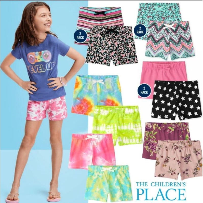 pl@ce shortpants girls 12m-5th