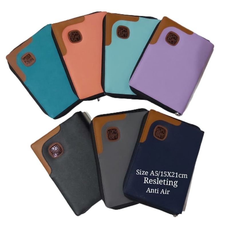 Al Quran Al Misbah Resleting A5 21X15cm Terjemah Transliterasi Latin Takwid Warna