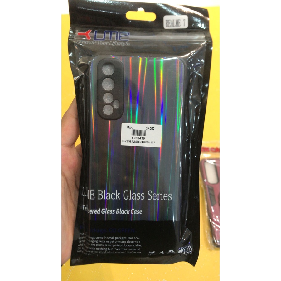CASE UME AURORA GLASS REALME 7