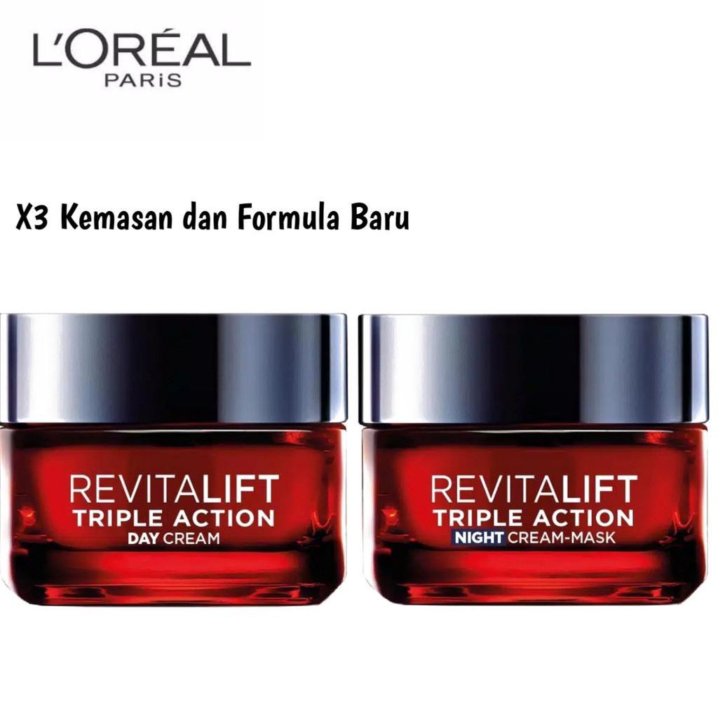 L'OREAL Paris revitalift triple action series