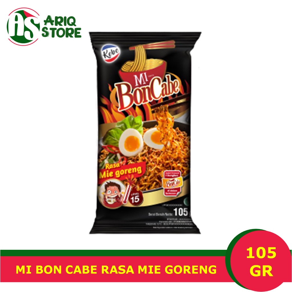 

Kobe Mi BonCabe Rasa Mie Goreng 105 gr