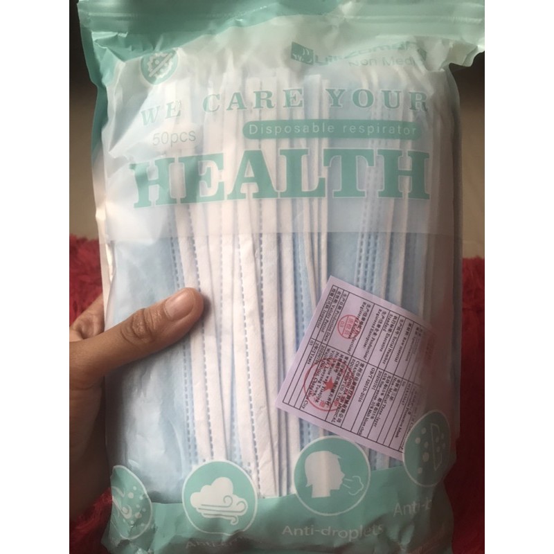 Masker we-Care 3ply