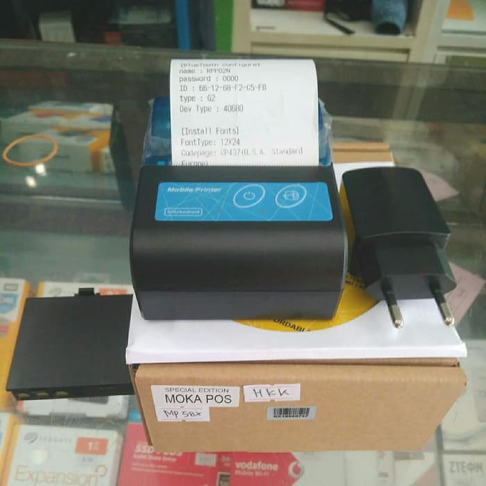 Printer Bluetooth Thermal MOKA POS MP58