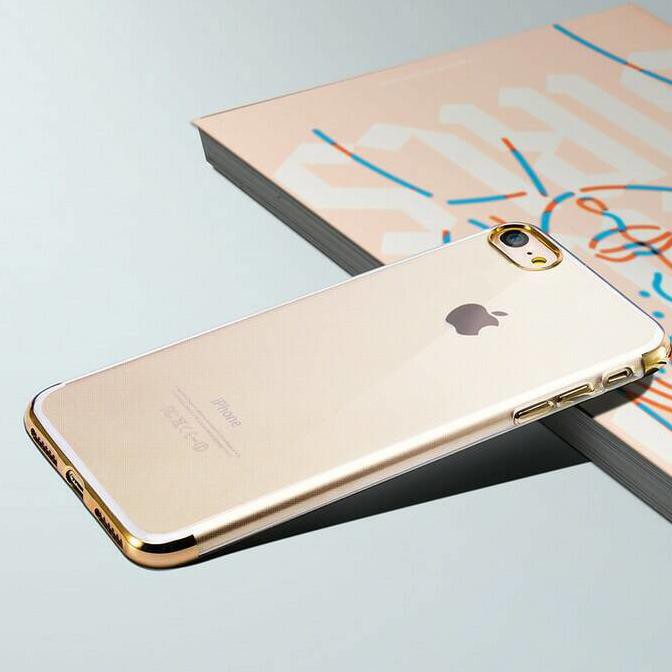 CASE IPHONE7 IPHONE 7PLUS 7 BENING TRANSPARAN BASEUS SOFTCASE TPU ORI