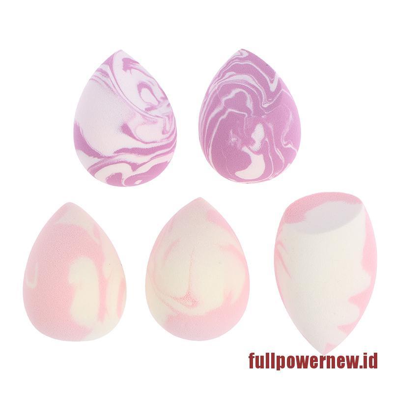 1pc Spons Puff Bentuk Telur Untuk Foundation / Krim Wajah